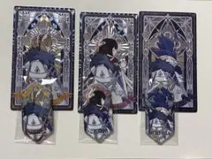 原神 厳霜と狂焔シリーズ 霜痕与権焔 ホログラム グリッターカード