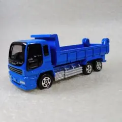 비매품 トミカ いすゞ ギガ ダンプカー 現場変形 メガトンダンプ 青ミニカー