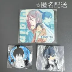 チェンソーマン　早川アキ　天使の悪魔　デコレクション缶バッジ　アートコースター