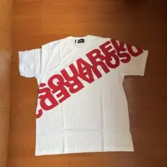 DSQUARED2 ホワイトレッドTシャツ S