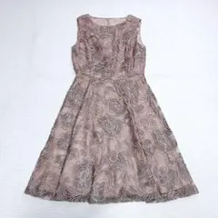 美品 ダイアグラム レースチェックワンピース イエロー38 | Mercari