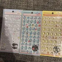 ボンボンドロップシール mini ポムポムプリン シナモロール　ハンギョドン