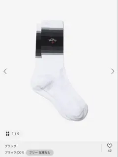 NOAH ソックス 靴下 ブラック 新品未使用