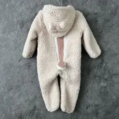 ディズニーリゾート公式 チップとデール フリース ボア ロンパース 80㎝