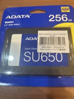ADATA SU650 256GB SSD ASU650SS-256GT-Rのサムネイル