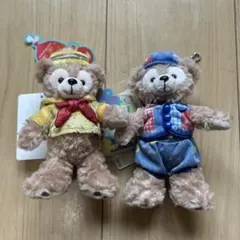 ダッフィー　ぬいぐるみバッジ　セット