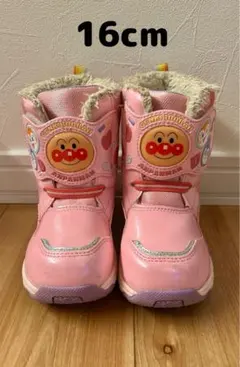 ムーンスター アンパンマン スノーブーツ 16cm