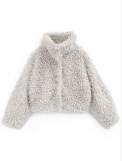 GRL 2Way襟プードルファーコート[ask79] 新品タグ付き