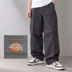 Dickies 874 ブランド チノ ワークパンツ チャコールグレーW42極太