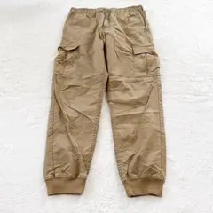 GU ジーユー カーゴジョガーパンツ コットン100% ブラウン M