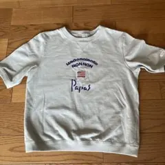 【美品】Mademoiselle NONNON 半袖Tシャツ グレーのサムネイル
