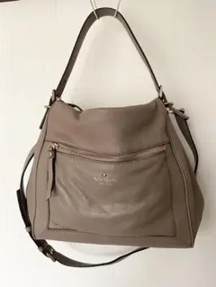 kate spade レザー ショルダーバッグ