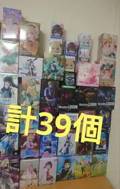 プライズフィギュア　まとめ売り　計39個　ホロライブ　初音ミク　遊戯王　おにまい
