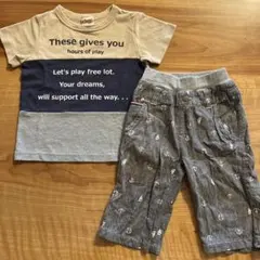 Tシャツ・ハーフパンツセット 男児110サイズ