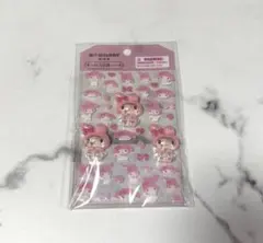 サンリオ オーロラ立体シール マイメロディ