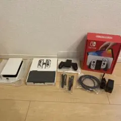 【状態良好！】Switch本体有機EL Joy-Conホワイト