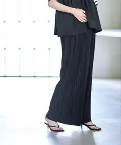 Rosemadame プリーツマタニティパンツ　産前産後対応　マイレングス