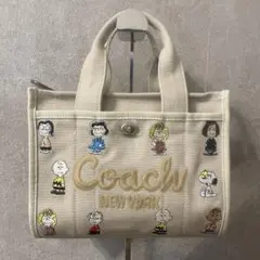 COACH PEANUTS カーゴトートバッグ コーチ　ピーナッツ　スヌーピー