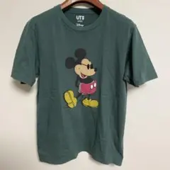 UNIQLO UT ミッキーマウス Tシャツ グリーン L ユニセックスのサムネイル