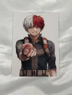 ヒロアカ 轟焦凍 42巻特典 ポストカード