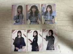 櫻坂46 ローソンチョコクランチカード 6種