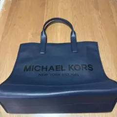 MICHAEL KORS トートバッグ ネイビーのサムネイル