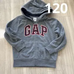GAP KIDSフリースパーカー グレー120