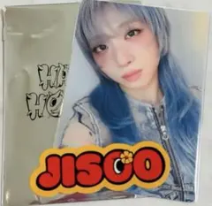 HANA ファンミ トレカJISOO 名前シール付