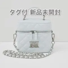 Darich ダーリッチ キルティングスクエアミニバッグ sax バニティ DDのサムネイル