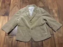 【美品】COMME CA FOSSETTE コーデュロイジャケット 90cm