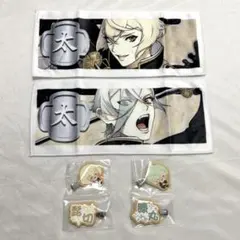 刀剣乱舞 髭切＆膝丸 まとめ売り【ヘアクリップセット、編成ミニタオル】
