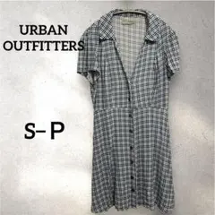 URBAN OUTFITTERS チェック柄 半袖ワンピース Sのサムネイル