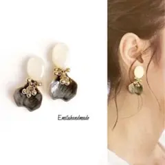 【No.647】ハンドメイド ピアス イヤリング 入学式 卒業式 フォーマル