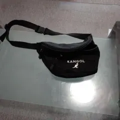 KANGOL ウエストバッグ ブラック
