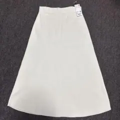 ユニクロ　スムースコットンブレンドスカート