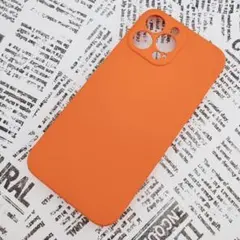 iPhone 13ProMax シリコンケース [04] オレンジ