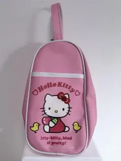 【レア】サンリオ⭐︎1997年⭐︎ハローキティ⭐︎シューズバッグ⭐︎上履き⭐︎平成レトロ