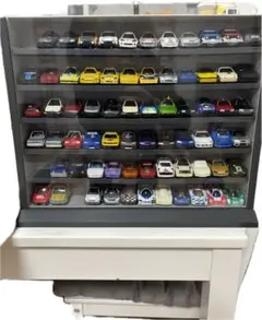 スズエ様専用オーダー品・BR&WH・5層式ディスプレーBOX/ネオジオラマ