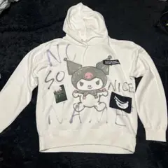 guernika パーカー　クロミちゃん　ペイントパーカー　XXL guernika パーカー クロミちゃん ペイントパーカー XXL