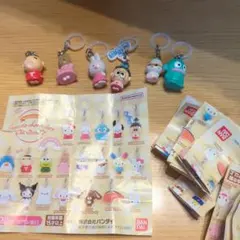 セブン　サンリオキャラクターズ オールスターズ めじるしアクセサリー まとめ売り