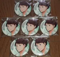 ハイキュー　及川徹　缶バッジ　審判　ハンド＆フラッグシグナル　購買部