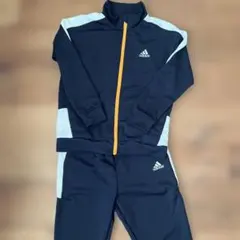 adidas ジャージセット ネイビー/ホワイト