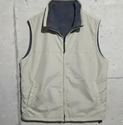 【リバーシブル】貴重 Old Uniqlo ユニクロ フリースベスト 2way