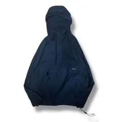 90's woolrich ウールリッチ　コットンアノラックパーカー　黒　M