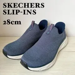 SKECHERS スケッチャーズ エッジライド スリップインズ 28cm 紺