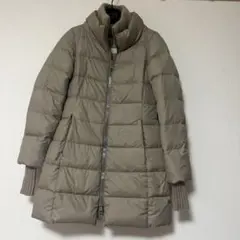 HERNO ベージュ ダウンジャケット ハイネック