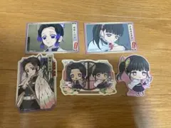 胡蝶しのぶ 栗花落カナヲ シール ステッカー 5枚セット 鬼滅の刃