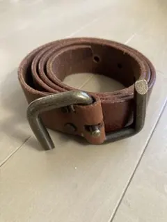 ANTIMID STUDS BELT ブラウン - メルカリ