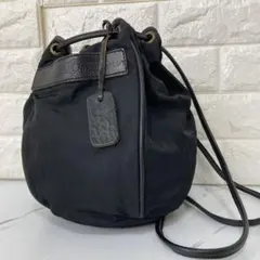 Felisi✨巾着 リュック ナイロン レザー イタリア製　軽量　ミニリュックのサムネイル