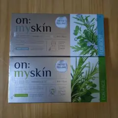 on: myskin ハーブピーリング フェイス用、ボディ用　セット